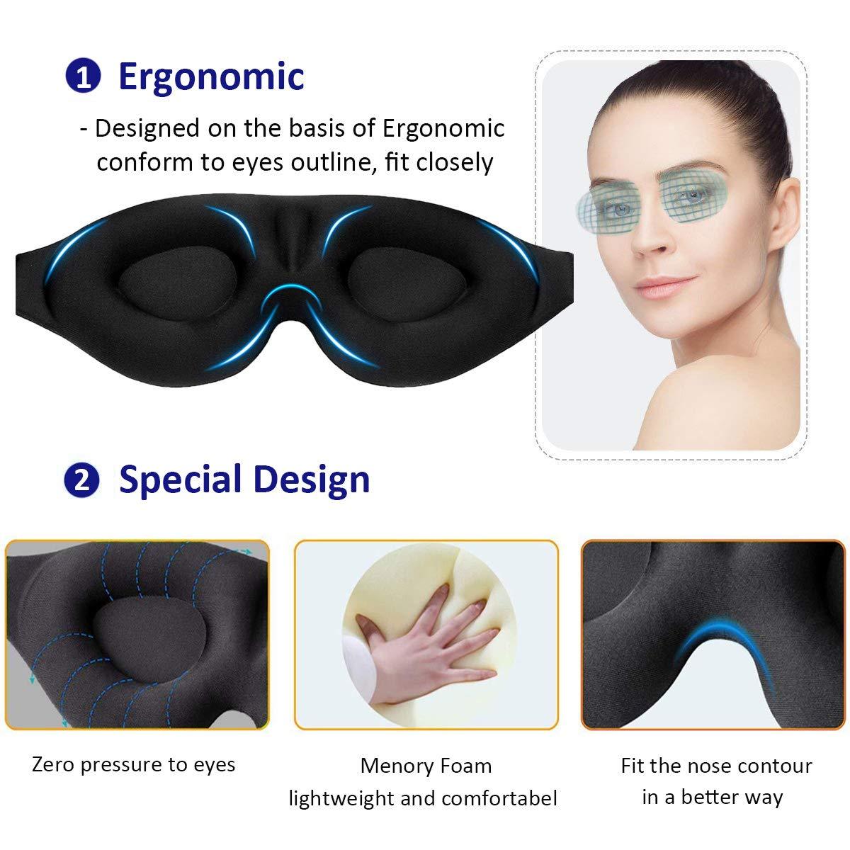 3d Stereo Sleep Eye Mask