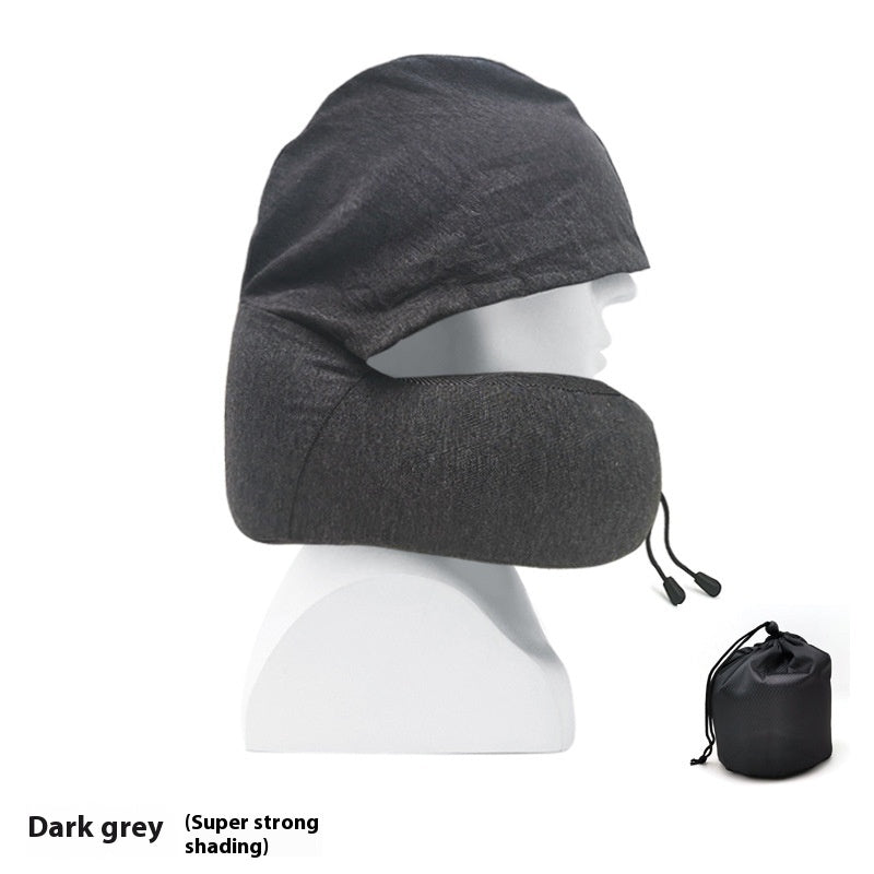 hooded travel pillow