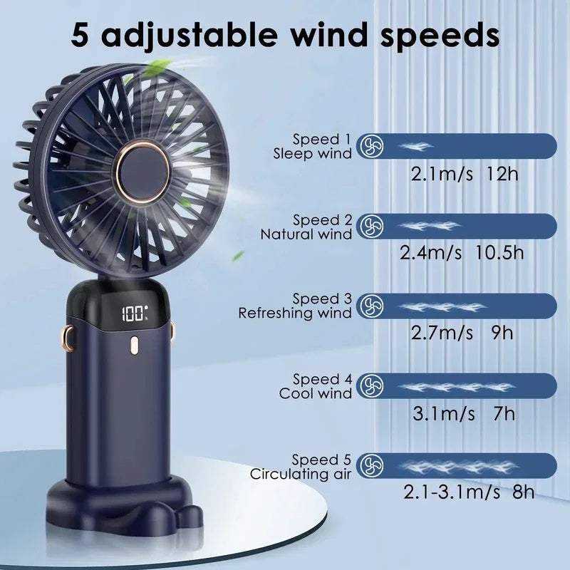 Portable mini fan