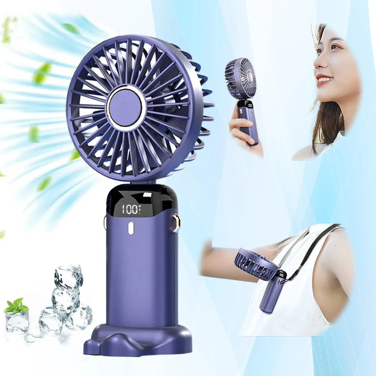 Portable mini fan