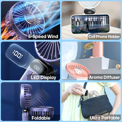 Portable mini fan