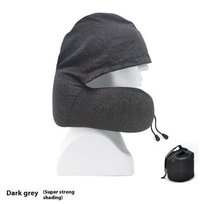 hooded travel pillow